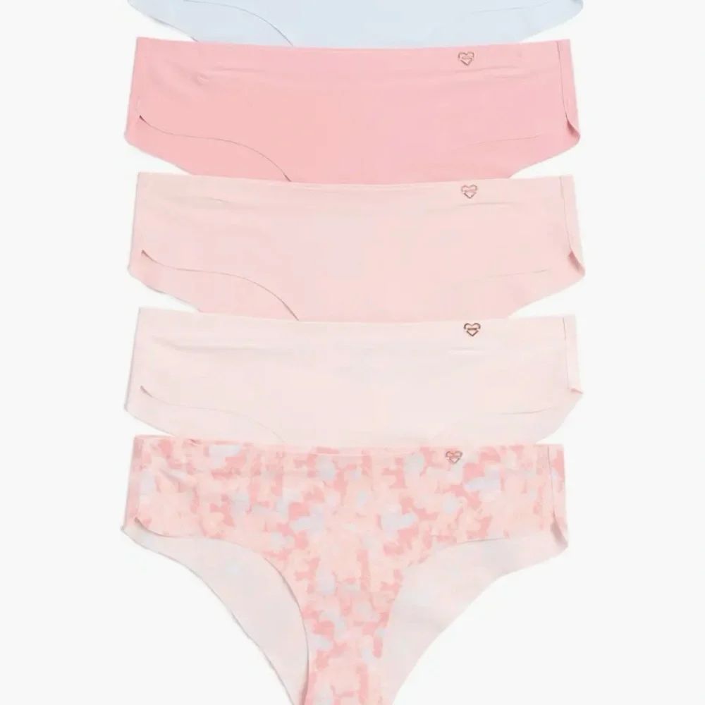 Danskin Women's Pink and White Panty SetNWOT - Picture 1 of 7